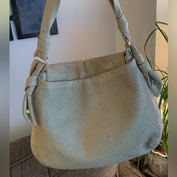 Authentic TORY BURCH Woven leather Flap shoulder bag - Picture 16 of 16